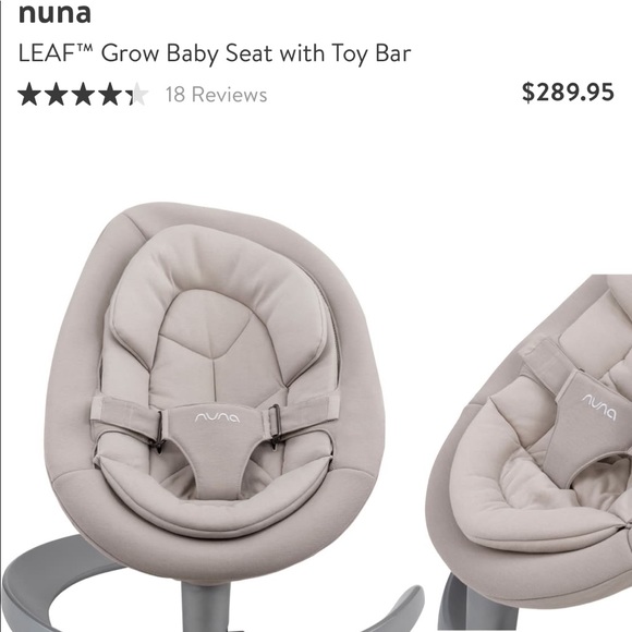 nuna leaf baby seat